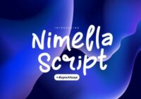 Nimella Script Font - Featured Image