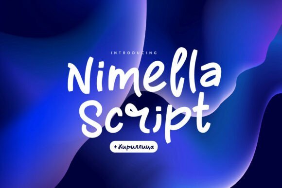 Nimella Script Font - Featured Image