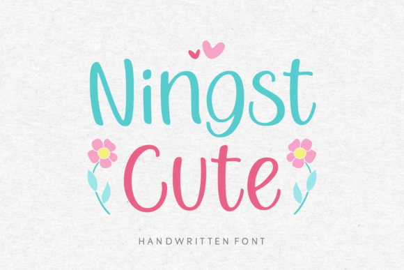 Ningst Cute Font - Featured Image