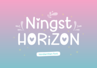 Ningst Horizon Font - Featured Image