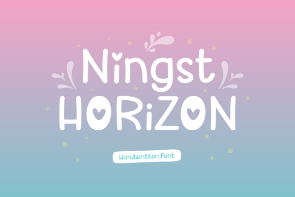 Ningst Horizon Font - Featured Image