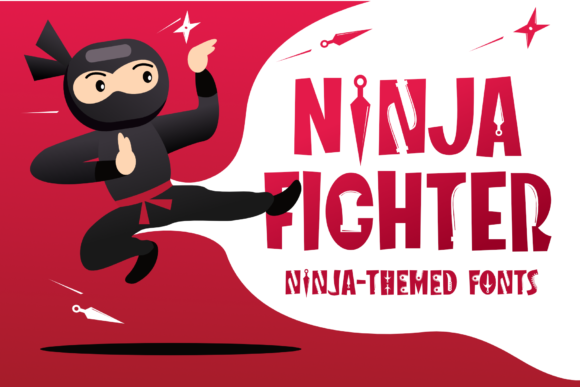 Ninja Fighter Font - Featured Image
