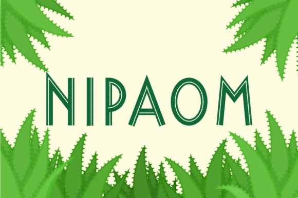 Nipaom Font - Featured Image