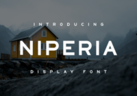 Niperia Font - Featured Image