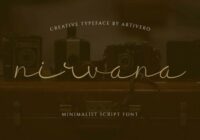 Nirvana Font - Featured Image