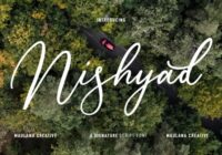 Nishyad Script Font - Featured Image