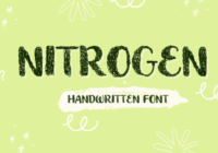 Nitrogen Font - Featured Image