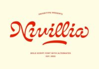 Nivillia Font - Featured Image