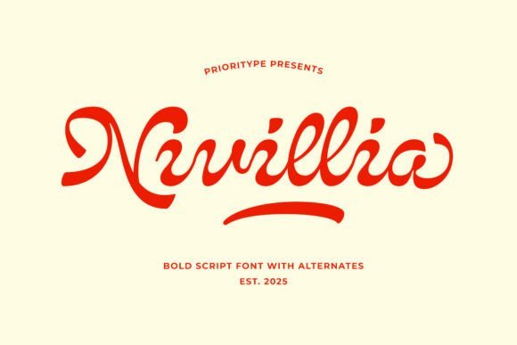 Nivillia Font - Featured Image