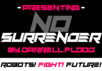 No Surrender Font - Featured Image