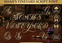 Noah's Vineyard Font Font - Featured Image