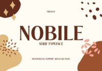 Nobile Font - Featured Image