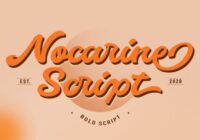 Nocarine Script Font - Featured Image