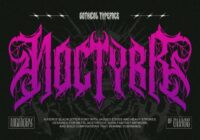 Noctyrr Font - Featured Image