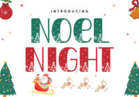 Noel Night Font - Featured Image