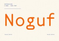Noguf Font - Featured Image