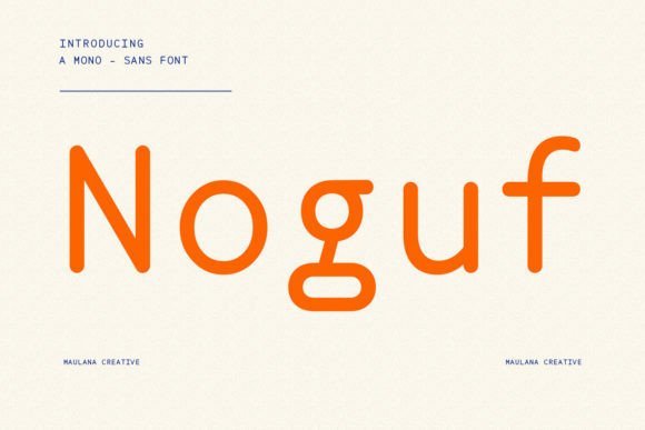 Noguf Font - Featured Image