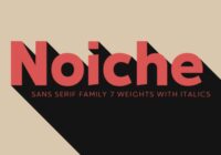 Noiche Font - Featured Image