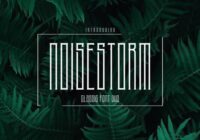 NoiseStorm Font - Featured Image