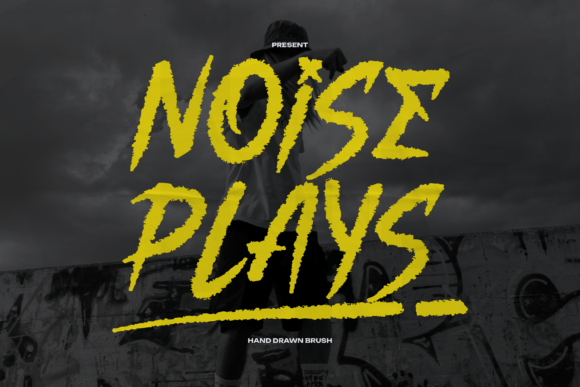 Noise Plays Font - Featured Image