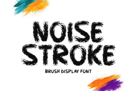 Noise Stroke Font - Featured Image