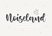 Noiseland Font - Featured Image