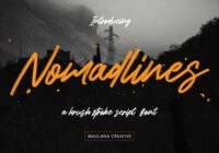 Nomadlines Font - Featured Image
