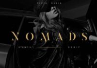 Nomads Stencil Font - Featured Image