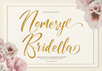 Nomesyl Bridella Font - Featured Image