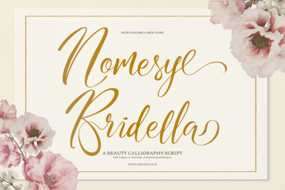 Nomesyl Bridella Font - Featured Image