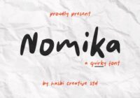 Nomika Font - Featured Image