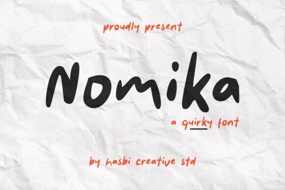 Nomika Font - Featured Image