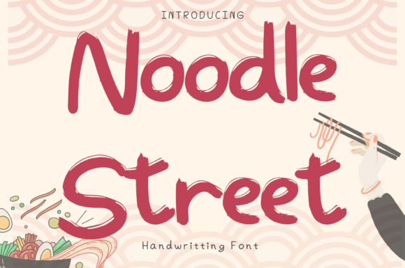 Noodle Street Style Font - Featured Image