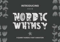 Nordic Whimsy Font - Featured Image