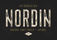 Nordin Family Font - Featured Image