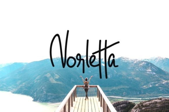 Norletta Font - Featured Image