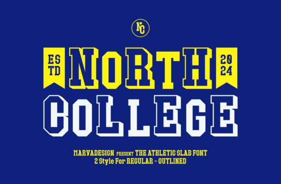 North College Font - Featured Image