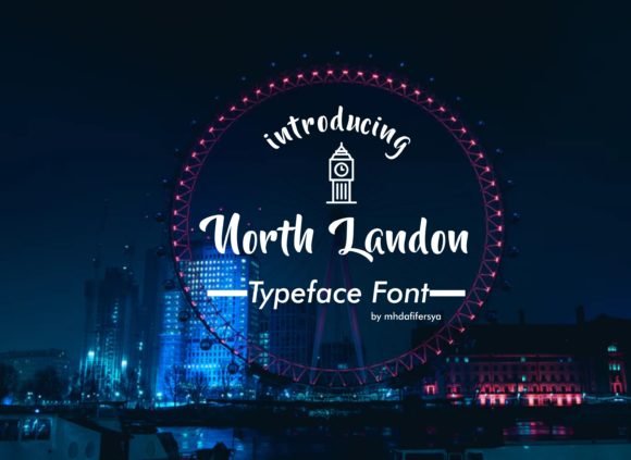 North Landon Script Font - Featured Image