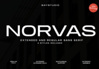 Norvas Font - Featured Image