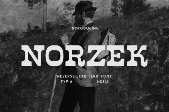 Norzek Font - Featured Image