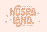 Nosra Land Font - Featured Image