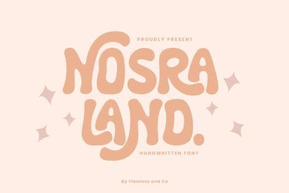 Nosra Land Font - Featured Image