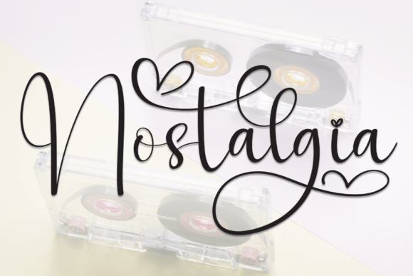 Nostalgia Font - Featured Image