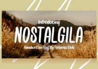 Nostalgila Font - Featured Image