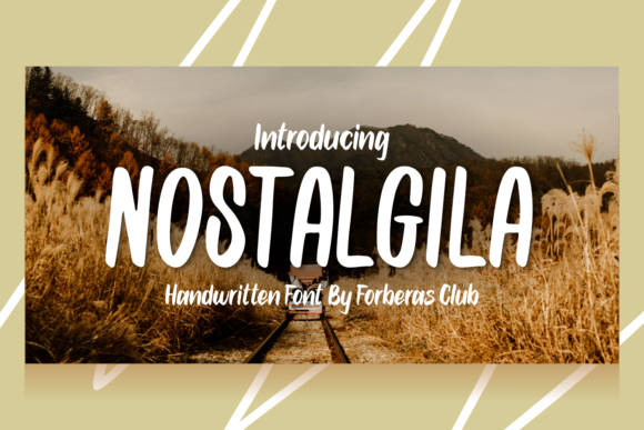 Nostalgila Font - Featured Image