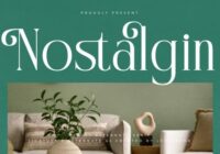 Nostalgin Font - Featured Image