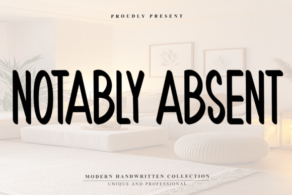 Notably Absent Font - Featured Image