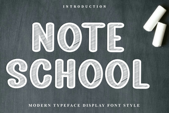 Note School Font - Featured Image