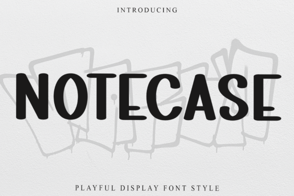 Notecase Font - Featured Image