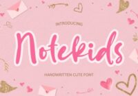 Notekids Font - Featured Image